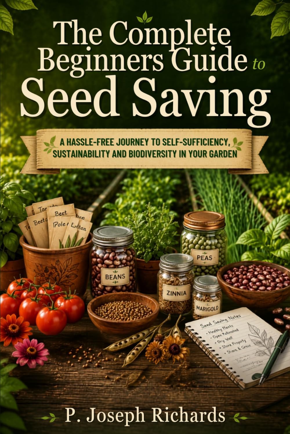 The Complete Beginners Guide to Seed Saving: A Hassle-Free Journey to Self-Sufficiency, Sustainability and Biodiversity in Your Garden by P. Joseph Richards