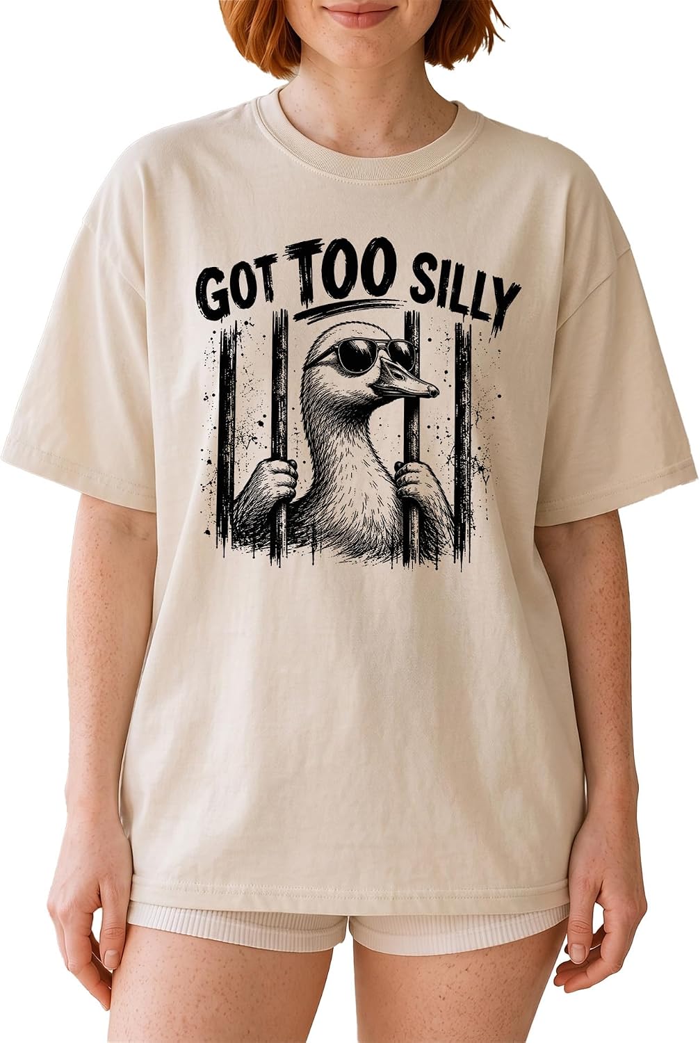 Got Too Silly Goose Jail Funny Shirt
