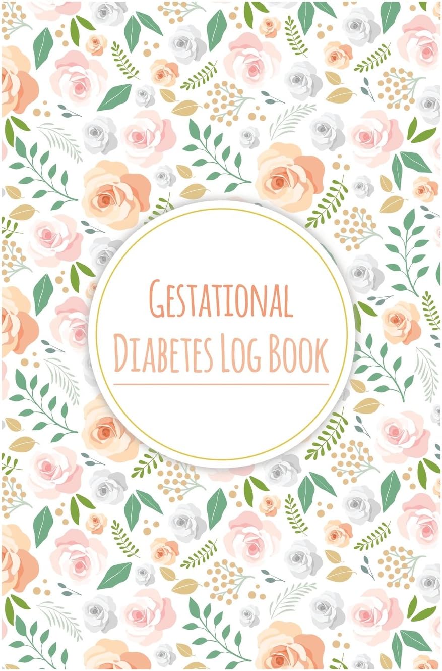 Gestational Diabetes Log Book: Keep record of Daily Blood Sugar & Food Journal Portable Size 6x9" 100Pages by Pro Gestational Log