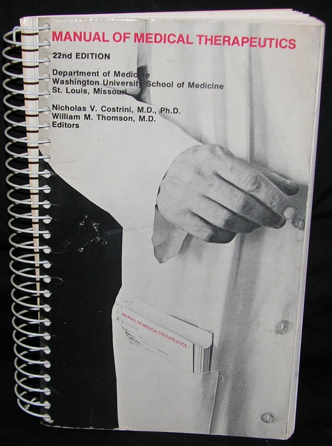 Manual of Medical Therapeutics by Washington University Department of Medicine