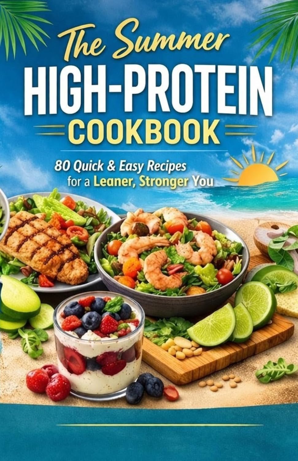 The Summer High-Protein Cookbook: 80 Quick & Easy High-Protein Recipes for Fat Loss, Energy & Muscle + 14-Day High-Protein Meal Plan (Zero-Friction Cooking, One-Pan Meals & Fast Prep) by Samuel Toaca