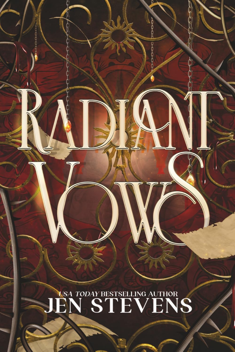 Radiant Vows: A Dark Vampire Romantasy (Unchained Duet) by Jen Stevens