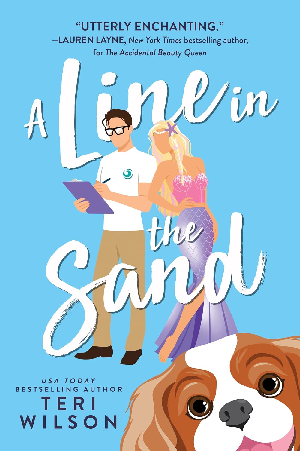A Line in the Sand: A Small-Town Enemies-to-Lovers Beach Romance (Turtle Beach, 2) by Teri Wilson