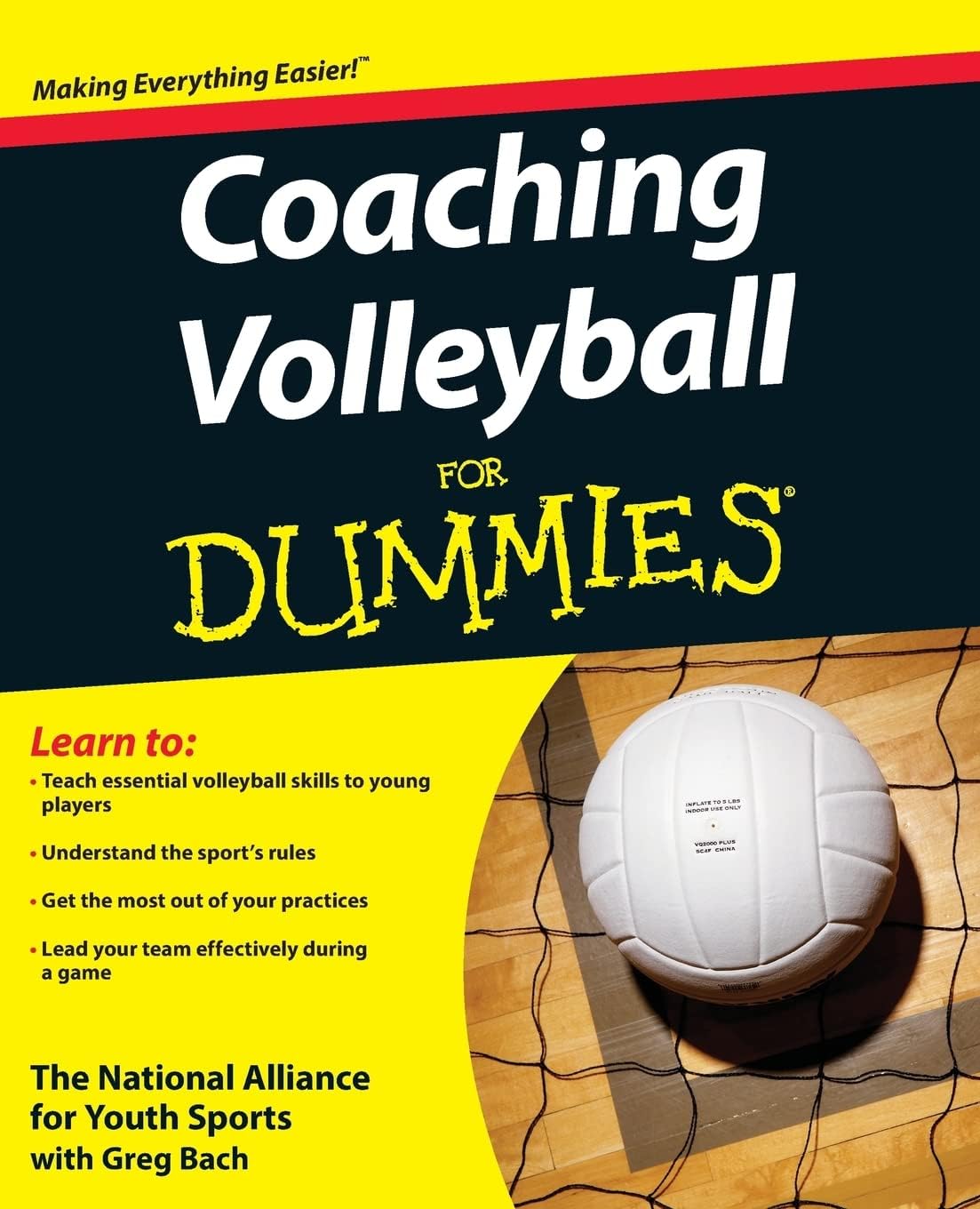 Coaching Volleyball For Dummies (For Dummies Series) by The National Alliance For Youth Sports