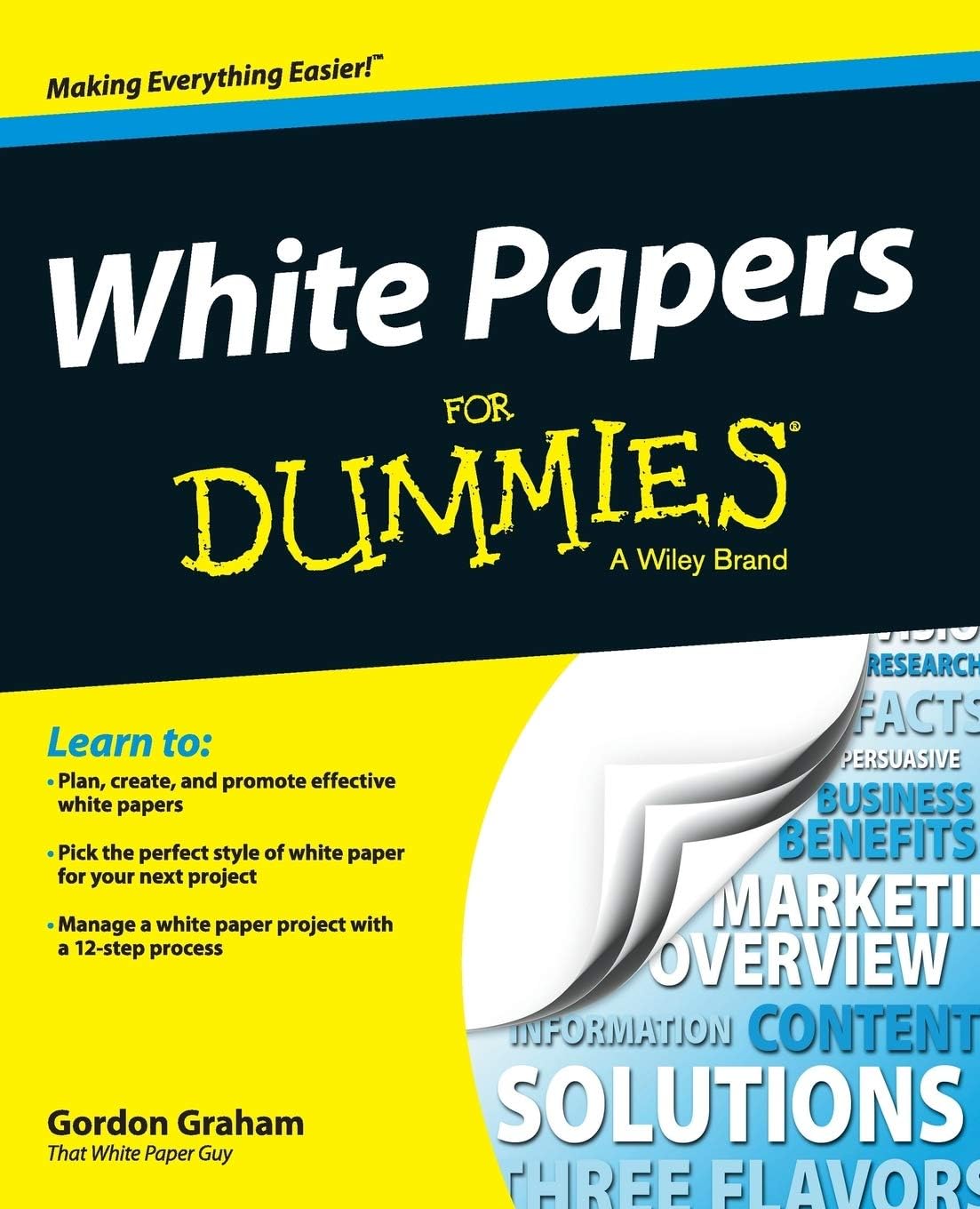 White Papers for Dummies by Gordon Graham