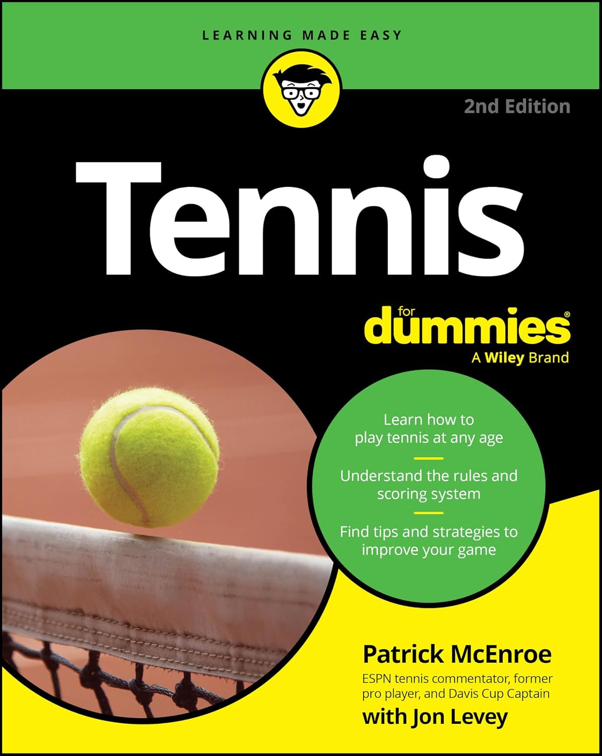 Tennis For Dummies by Patrick McEnroe