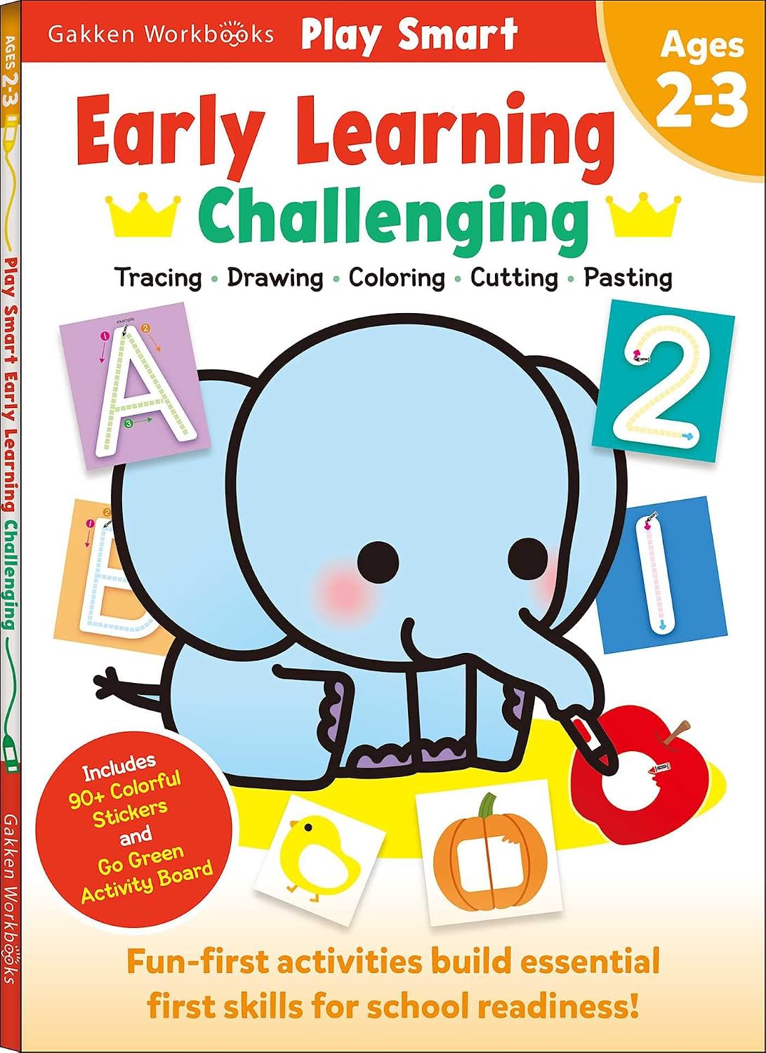 Play Smart Early Learning Challenging: Age2-3 by Gakken early childhood experts