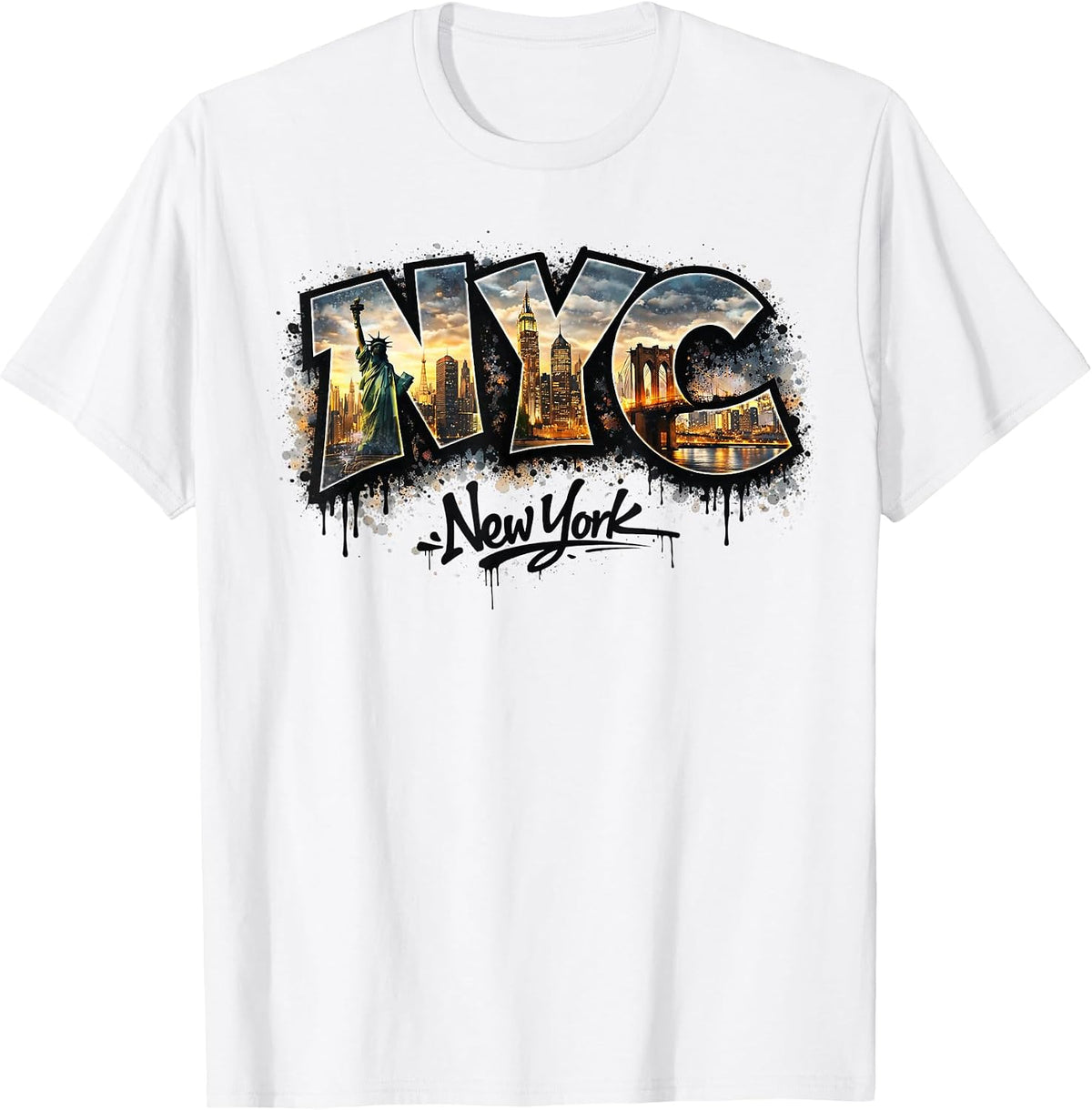 NYC New York Street Art Design T-Shirt