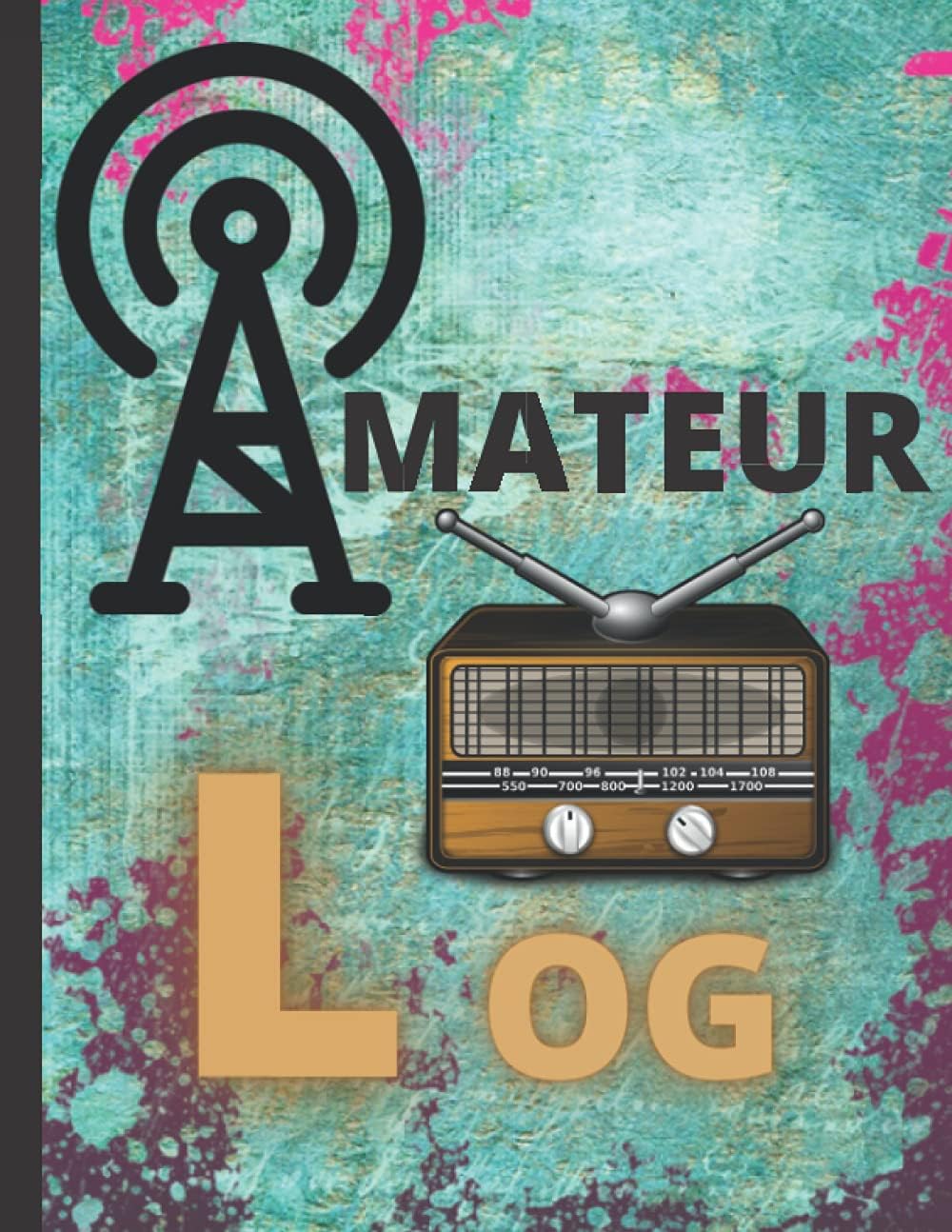 Amateur Radio Log Book: HAM Radio Operator Station LogBook | With White pages for drawings / 8.5x11 format by R_HAM Production