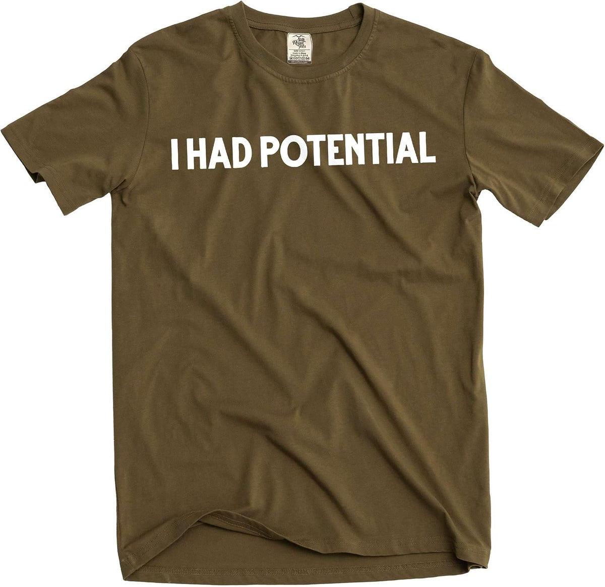 Men's Funny I had Potential T-Shirt Humorous Novelty Graphic tee