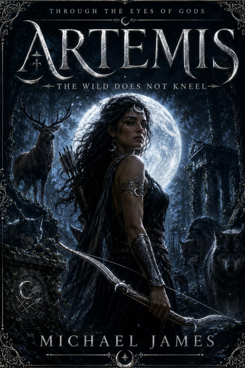 Artemis: The Wild Does Not Kneel Illustrated Edition (Through The Eyes of Gods) by Michael James