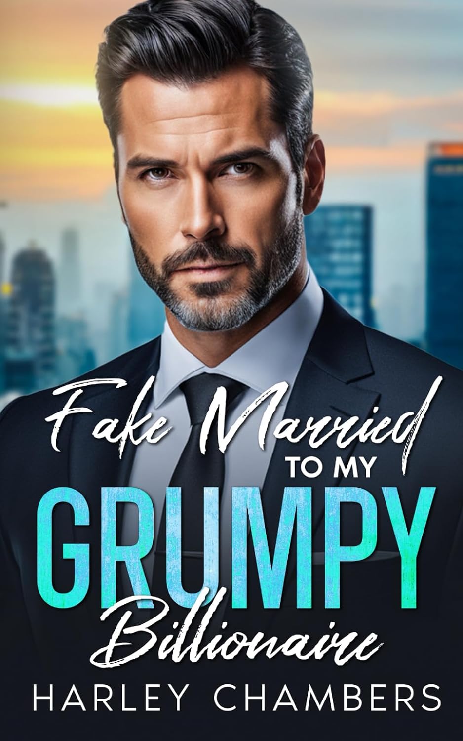 Fake Married to My Grumpy Billionaire: An Age Gap Enemies to Lovers Romance by Harley Chambers