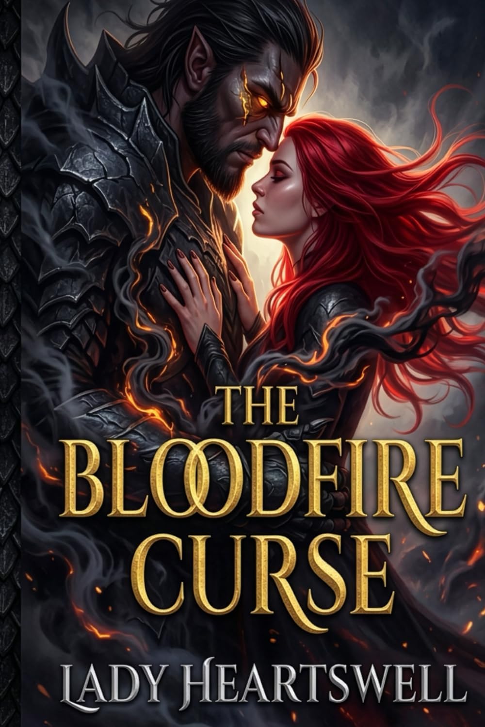The Bloodfire Curse: A Dark Fantasy Romance (Spicy Romantasy: Novellas) by Lady Heartswell