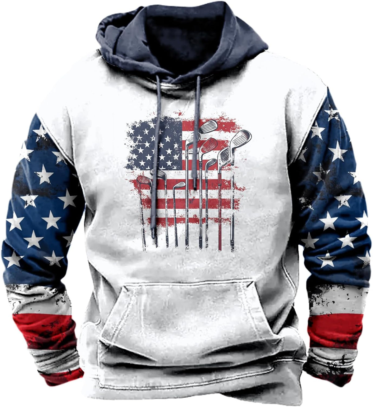 domirica Hoodie for Men Western Cowboy Graphic Sweatshirts Country Cool Pullover Big and Tall Casual Hoodie With Pocket