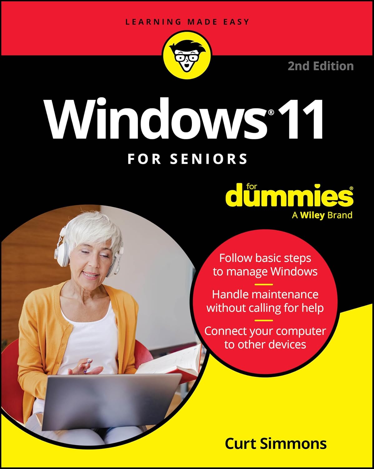 Windows 11 For Seniors For Dummies, 2nd Edition (For Dummies (Computer/Tech)) by Curt Simmons