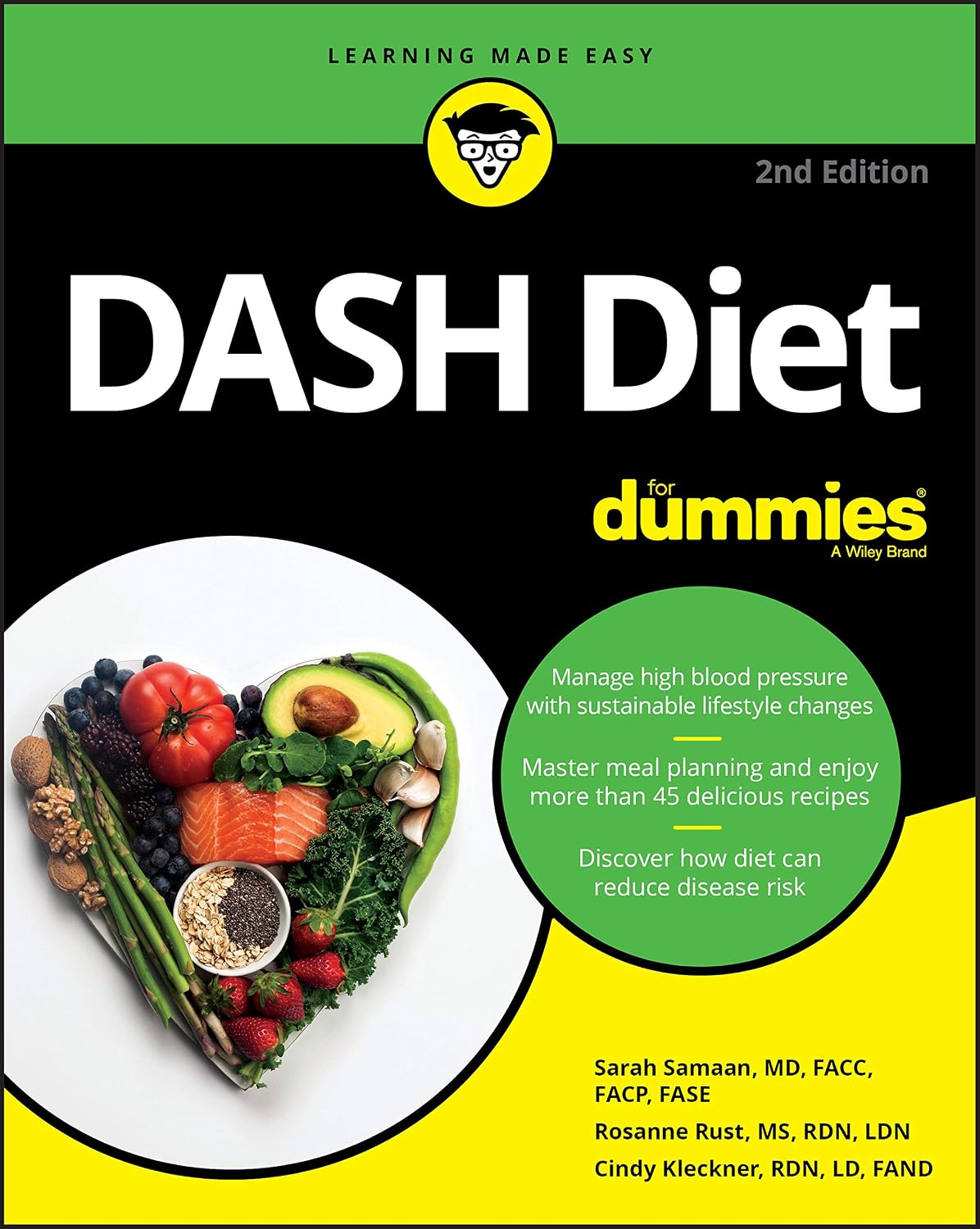 DASH Diet For Dummies by Sarah Samaan