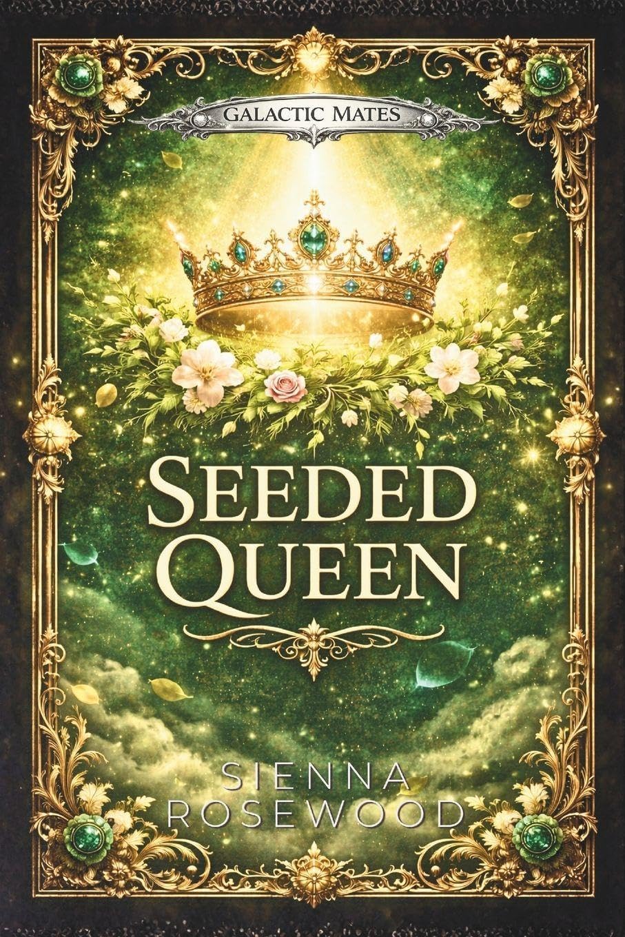 Seeded Queen: A Friends to Lovers Romantasy Novel (Galactic Mates Series) by SIENNA ROSEWOOD