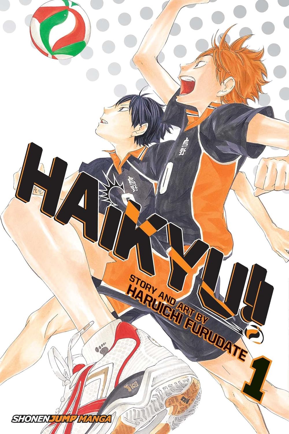 Haikyu!!, Vol. 1: Hinata and Kageyama by Haruichi Furudate