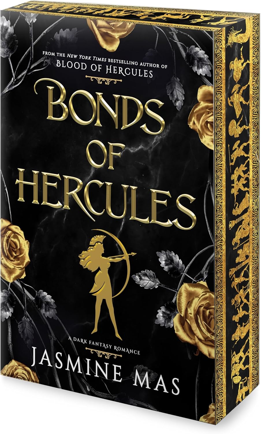 Bonds of Hercules: A Dark Romantasy Enemies to Lovers Spicy Romance Novel Inspired by Greek Mythology (Villains of Lore, 2) by Jasmine Mas
