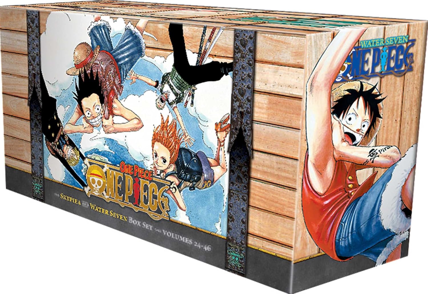 One Piece Box Set 2: Skypiea and Water Seven: Volumes 24-46 with Premium by Eiichiro Oda