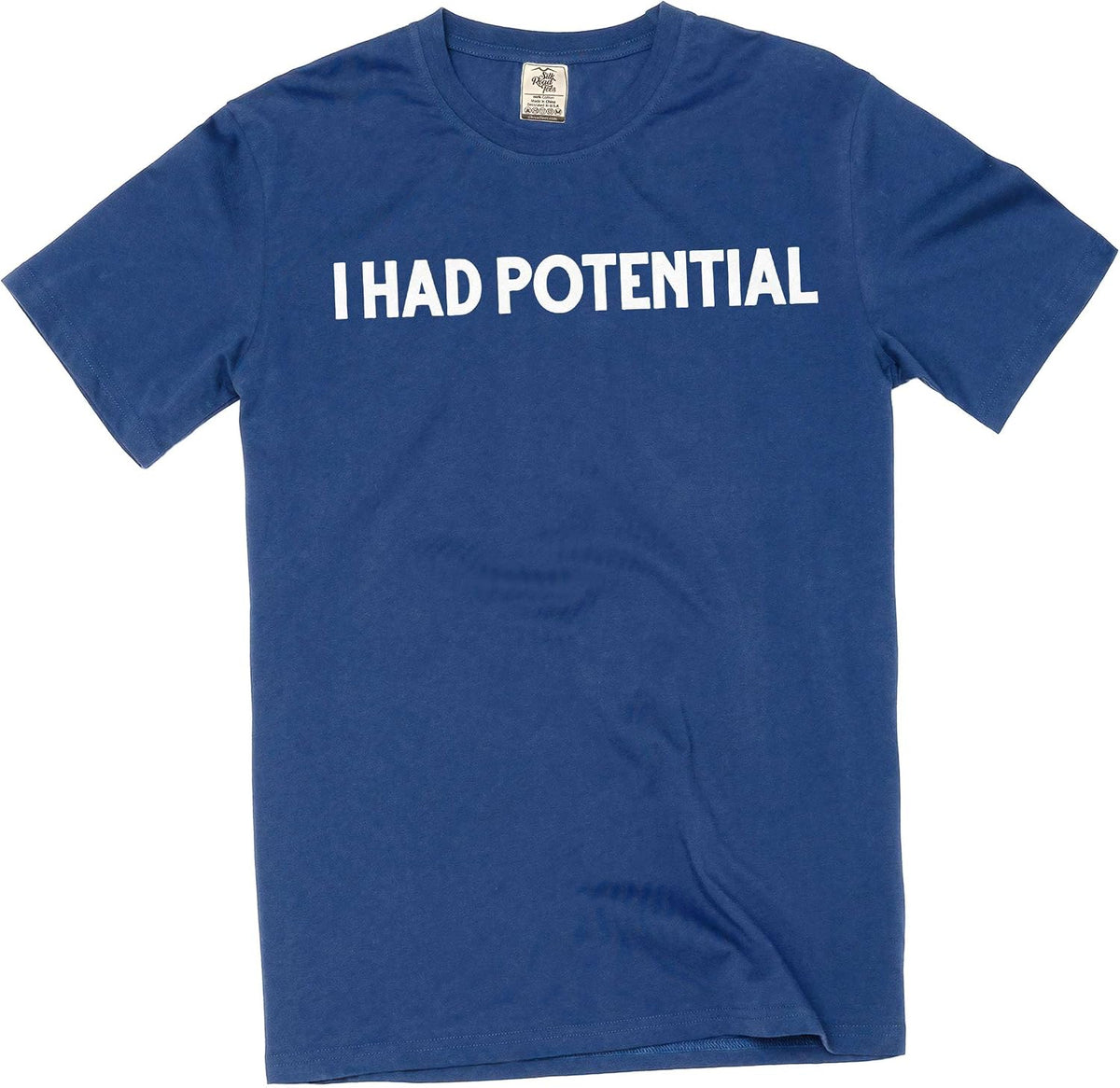 Men's Funny I had Potential T-Shirt Humorous Novelty Graphic tee