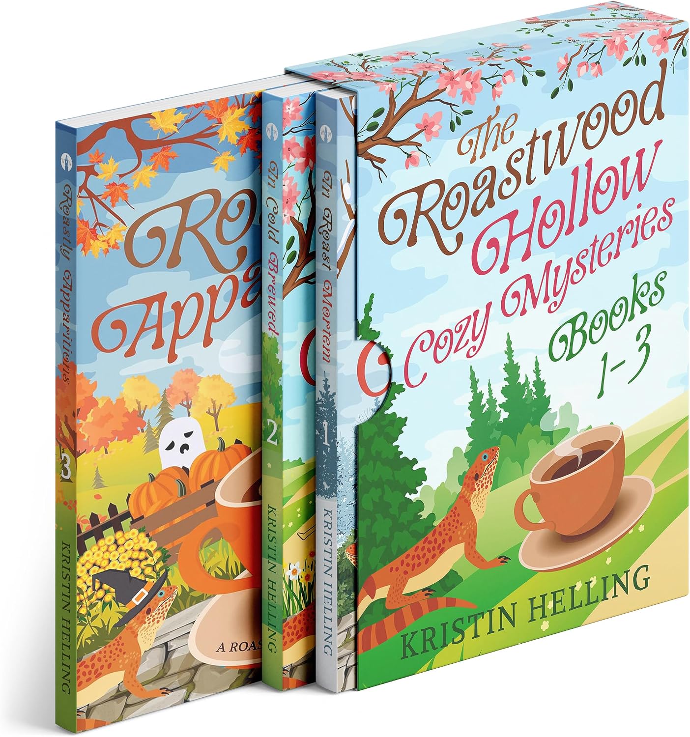 Roastwood Hollow Cozy Mysteries: Books 1-3 (Roastwood Hollow Cozy Mystery Series) by Kristin Helling