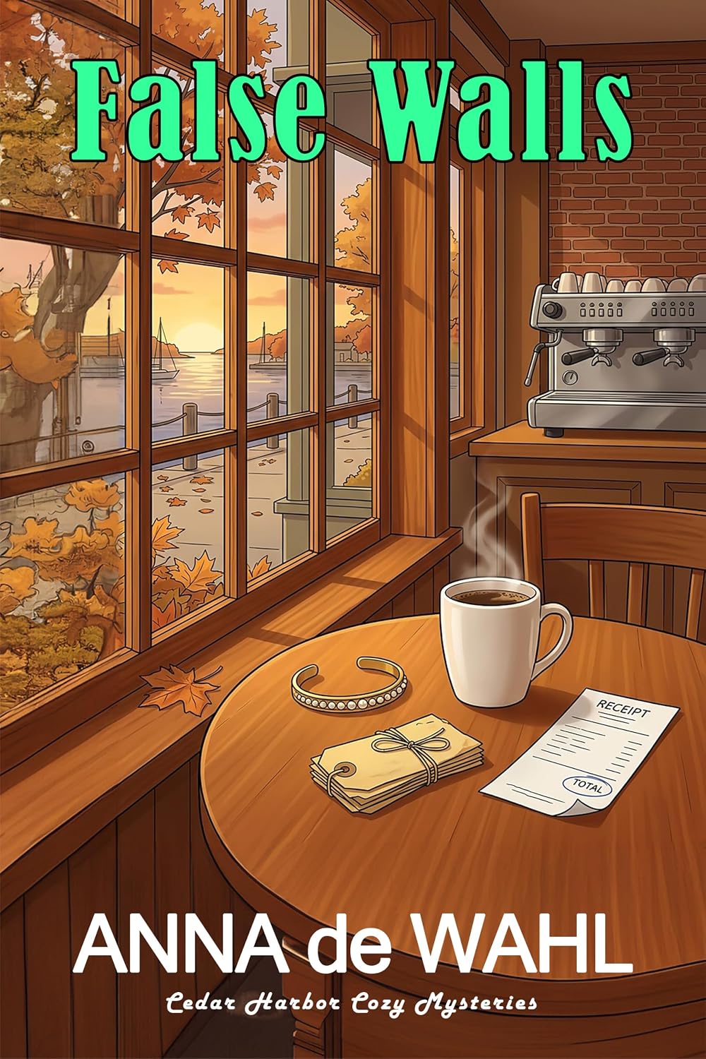 False Walls: Cedar Harbor Cozy Mysteries by Anna de Wahl