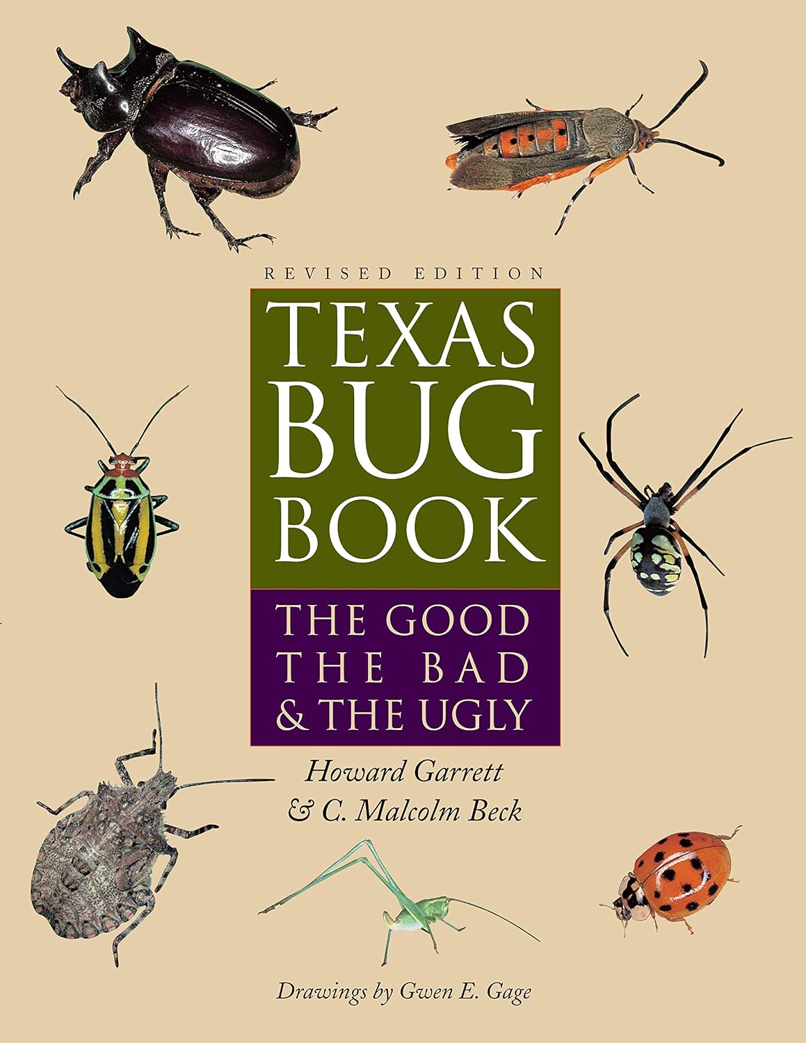 Texas Bug Book: The Good, the Bad, and the Ugly by Howard Garrett