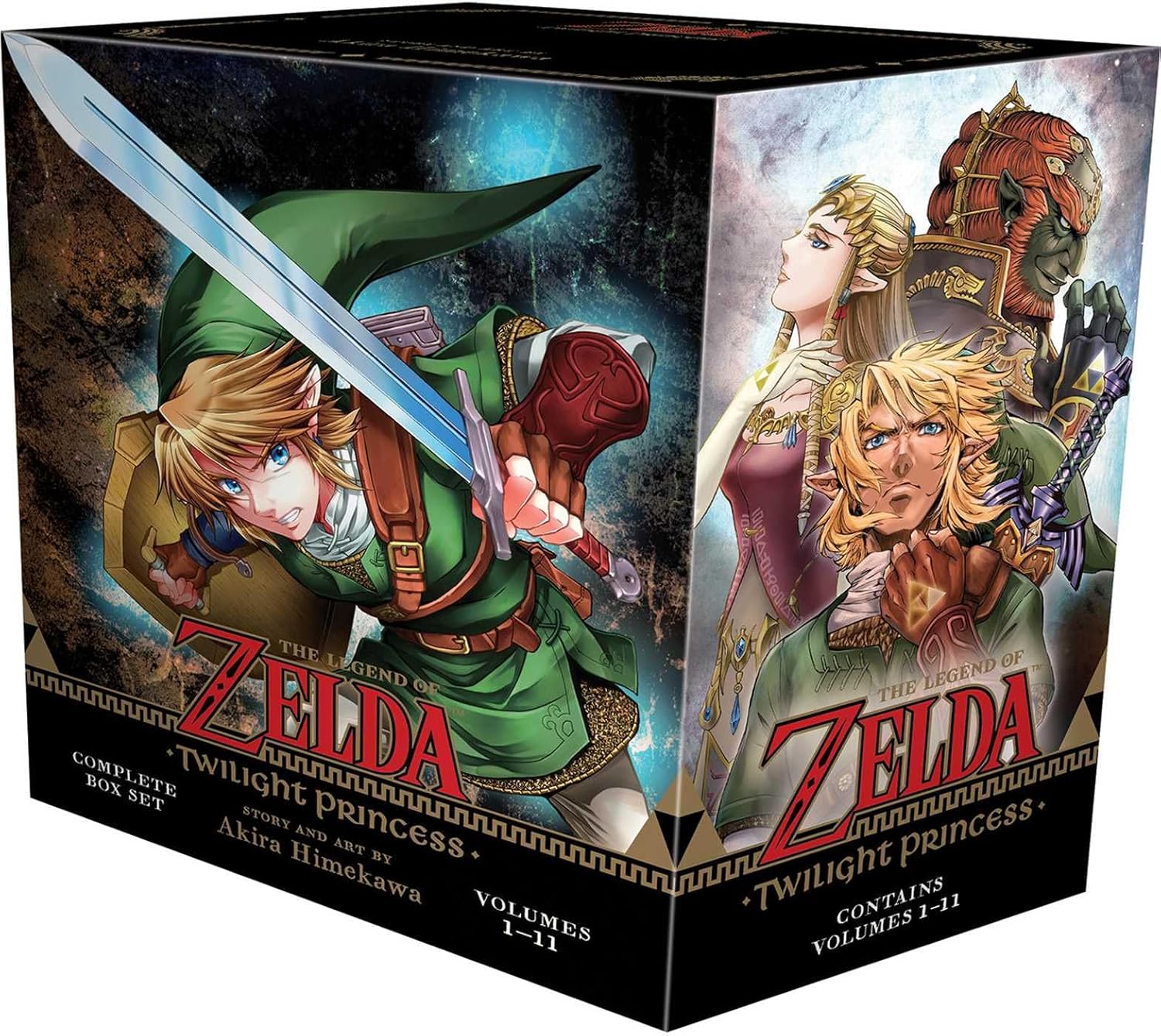 The Legend of Zelda: Twilight Princess Complete Box Set: Includes volumes 1-11 with premium by Akira Himekawa