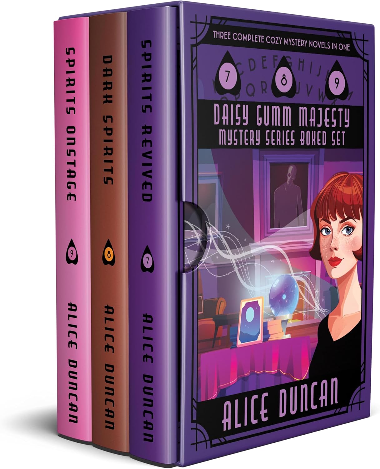 Daisy Gumm Majesty Mystery Series Boxed Set: Books 7-9 (Three Complete Cozy Mystery Novels in One): Historical Cozy Mystery (A Daisy Gumm Majesty Mystery) by Alice Duncan