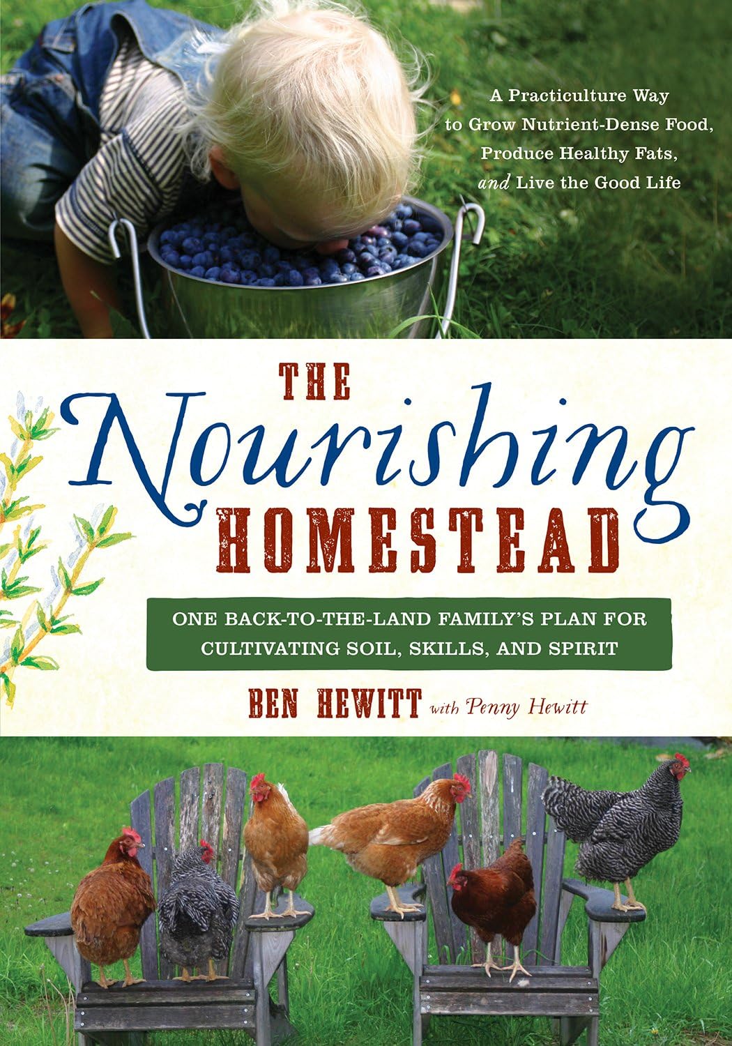 The Nourishing Homestead: One Back-to-the-Land Family’s Plan for Cultivating Soil, Skills, and Spirit by Ben Hewitt