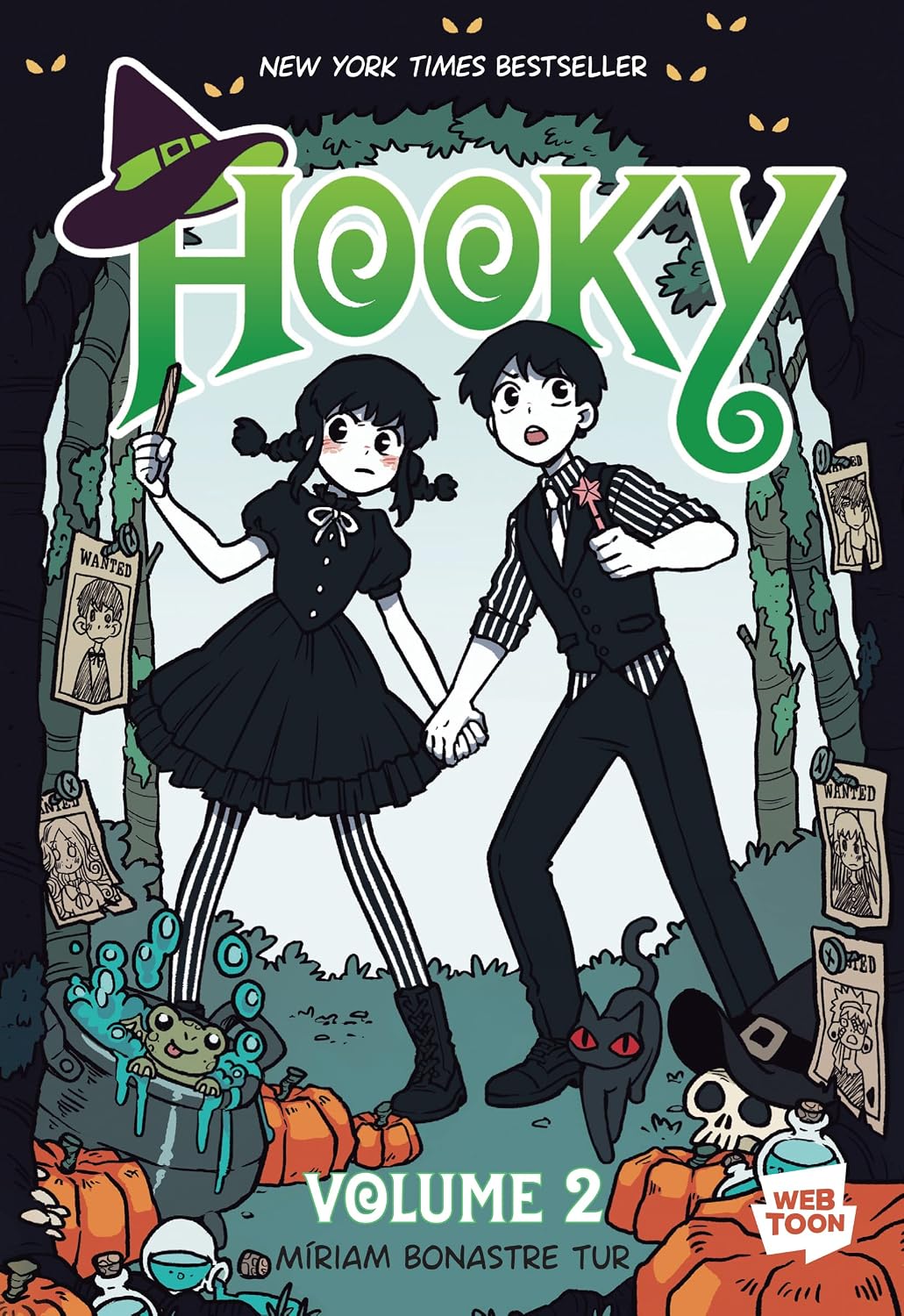 Hooky Volume 2: A Graphic Novel – A New York Times Bestselling Middle Grade Fantasy About Witches and Good vs Evil for Kids (Ages 8-12) by Míriam Bonastre Tur