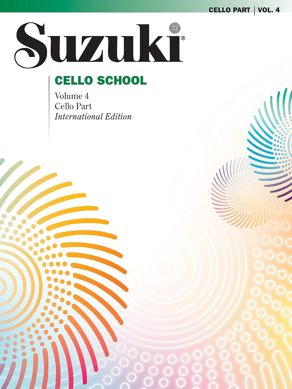 Suzuki Cello School, Vol 4: Cello Part by Alfred Music