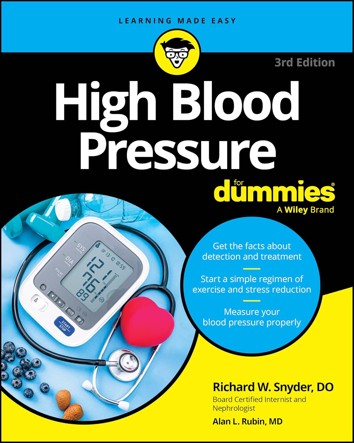 High Blood Pressure For Dummies by Richard W. Snyder