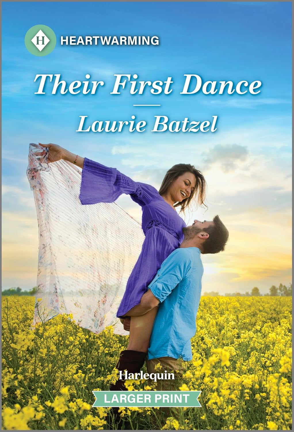 Their First Dance: A Clean and Uplifting Romance – A Harlequin Heartwarming Second Chance Tale (A Crystal Hill Romance, 4) by Laurie Batzel