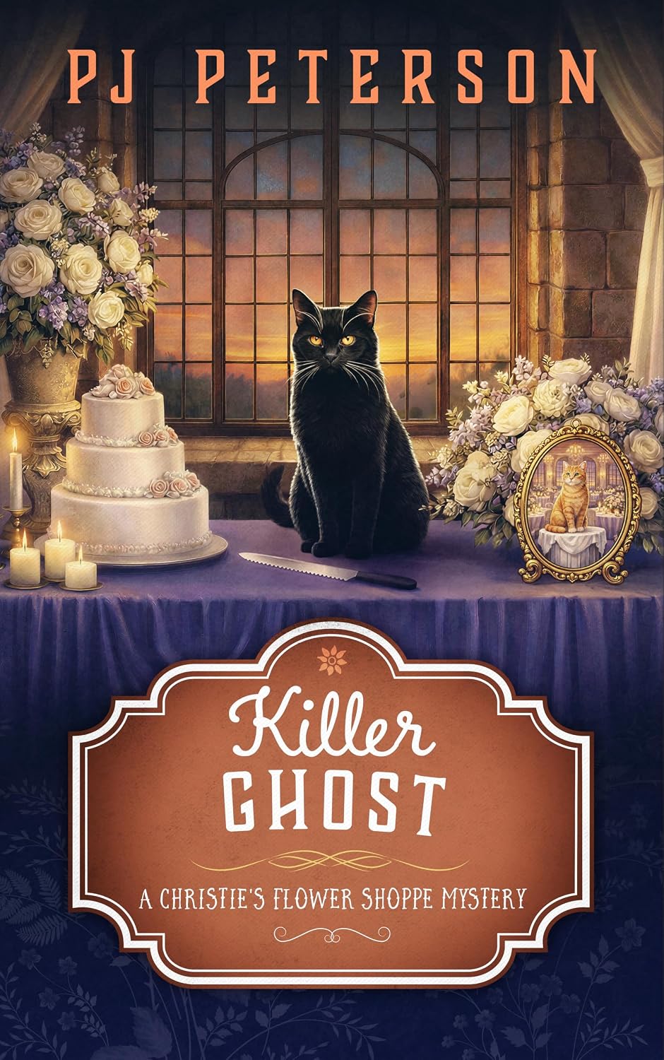 Killer Ghost: A Christie's Flower Shoppe Mystery (Christie's Flower Shoppe Cozy Mysteries Book 4) by PJ Peterson