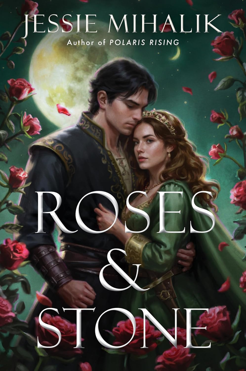 Roses & Stone: A Novel – A Romantasy of Forbidden Love, Court Intrigue, and Deadly Magic in the Blood Court (Silver & Blood, 2) by Jessie Mihalik