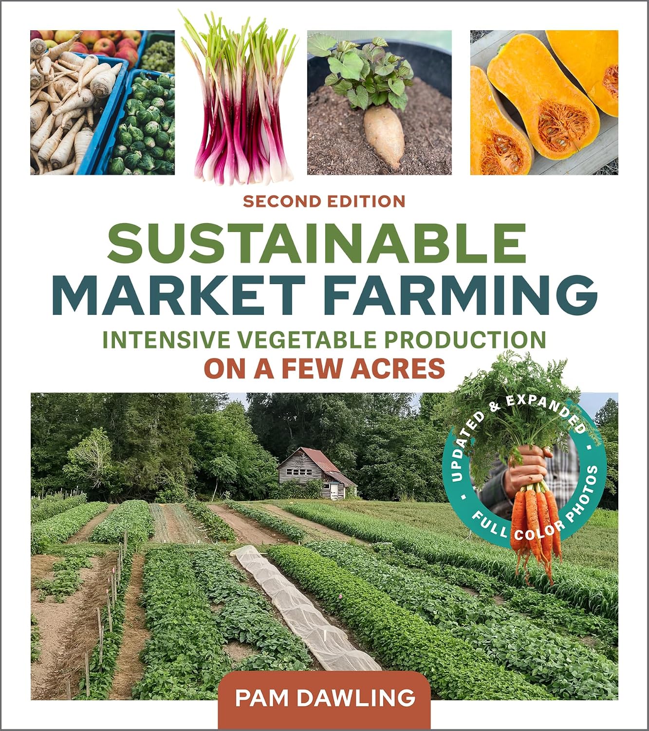 Sustainable Market Farming, Second Edition: Intensive Vegetable Production on a Few Acres by Pam Dawling