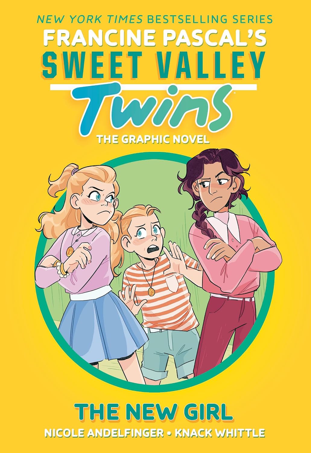 Sweet Valley Twins: The New Girl: (A Graphic Novel) (Sweet Valley Twins Graphic Novels) by Francine Pascal
