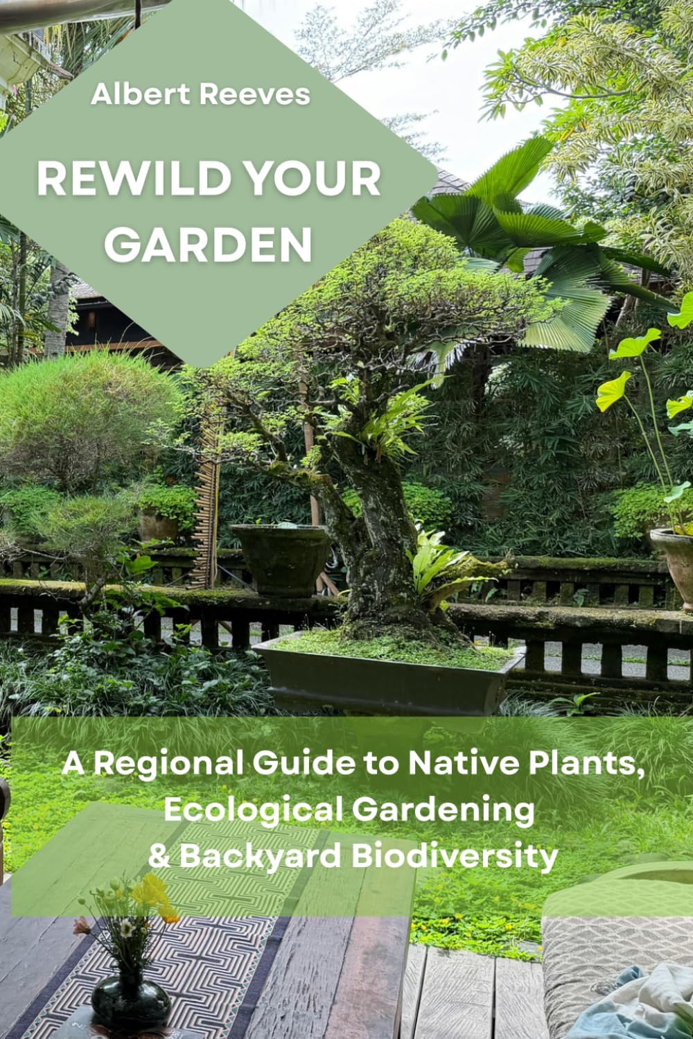 REWILD YOUR GARDEN: A regional guide to native plants, ecological gardening & backyard biodiversity by Albert Revees
