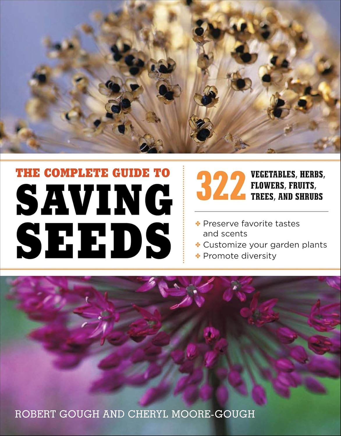 The Complete Guide to Saving Seeds: 322 Vegetables, Herbs, Fruits, Flowers, Trees, and Shrubs by Robert E. Gough