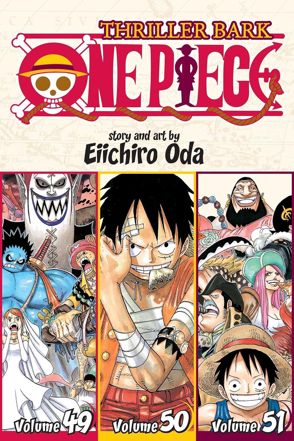 One Piece (Omnibus Edition), Vol. 17: Includes vols. 49, 50 & 51 by Eiichiro Oda