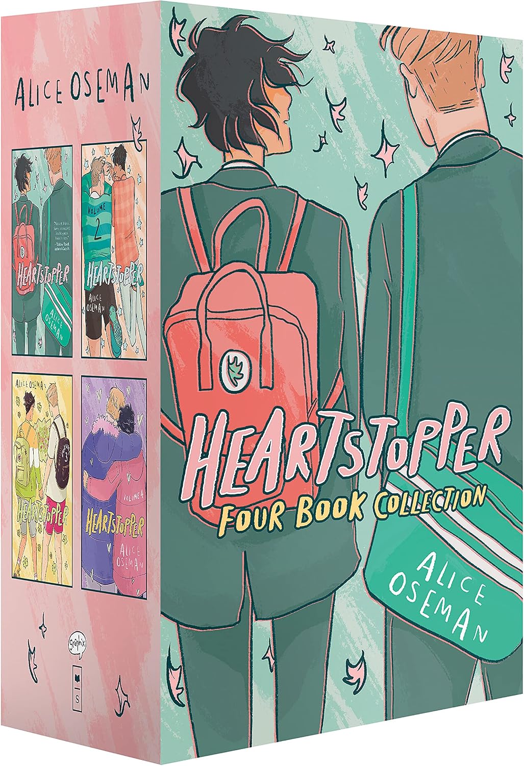 Heartstopper #1-4 Box Set by Alice Oseman