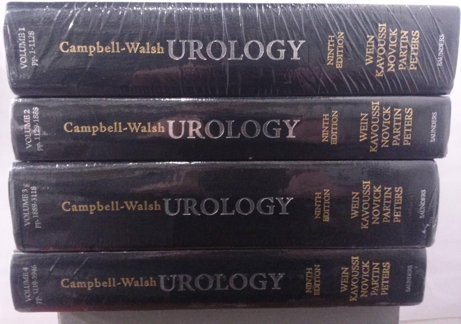 Campbell-Walsh Urology: 4-Volume Set with CD-ROM by Alan J. Wein MD PhD (Hon) FACS