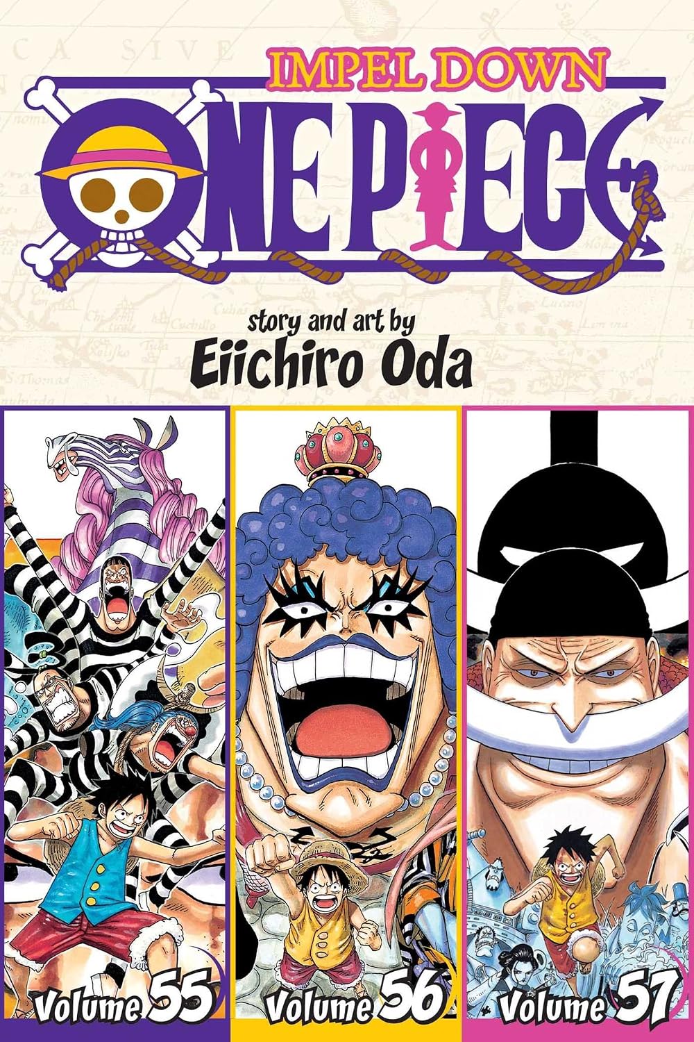 One Piece (Omnibus Edition), Vol. 19: Includes vols. 55, 56 & 57 by Eiichiro Oda