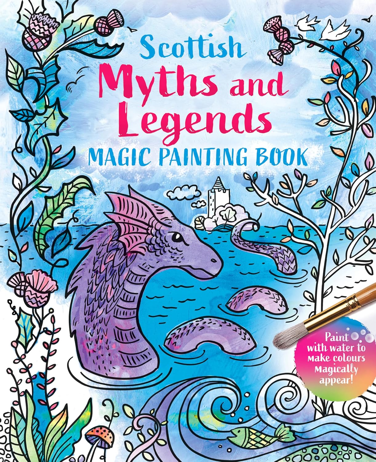 Scottish Myths and Legends: Magic Painting Book by BC Books