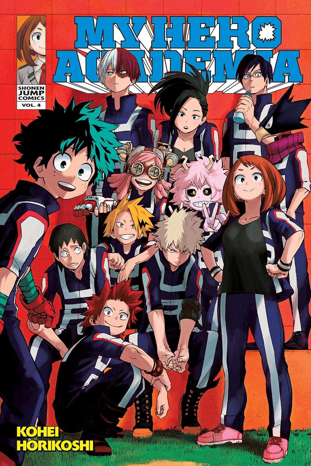 My Hero Academia, Vol. 4: The Boy Born with Everything by Kohei Horikoshi