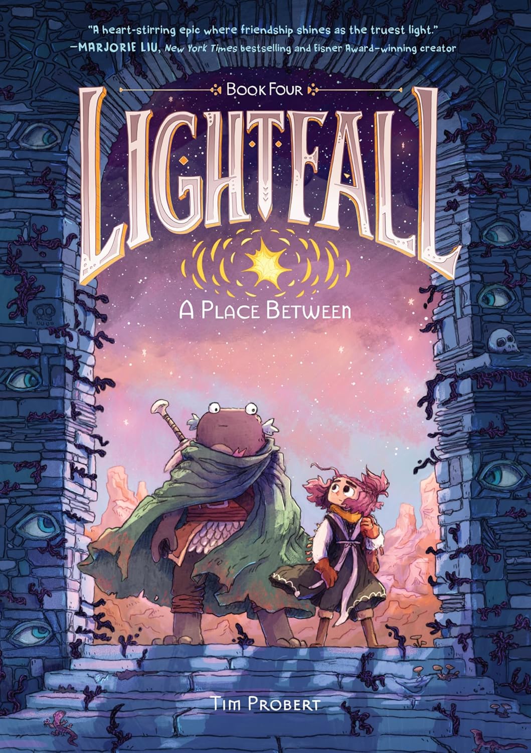 Lightfall: A Place Between: A Graphic Novel―A Fantasy Novel for Kids (Ages 8-12) by Tim Probert