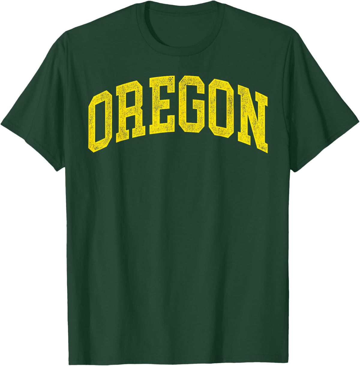 Vintage Oregon Men Oregon Women Green Design Men Women Kids T-Shirt