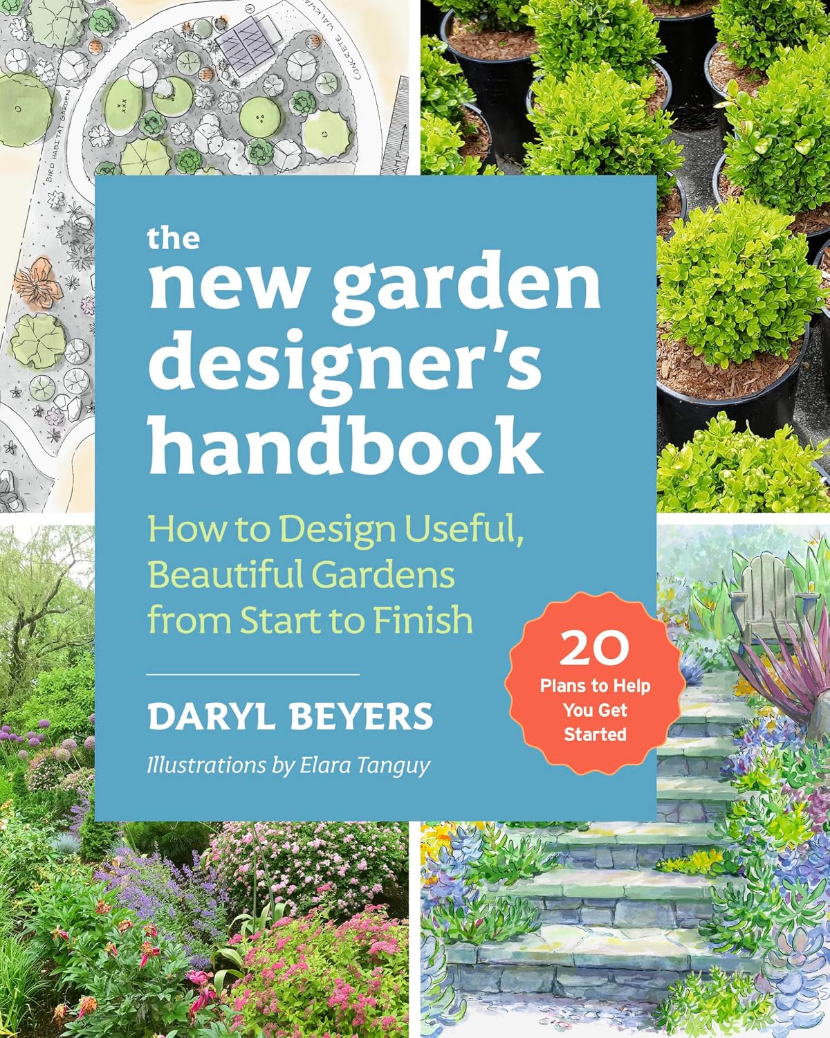 The New Garden Designer's Handbook: How to Design Useful, Beautiful Gardens from Start to Finish by Daryl Beyers